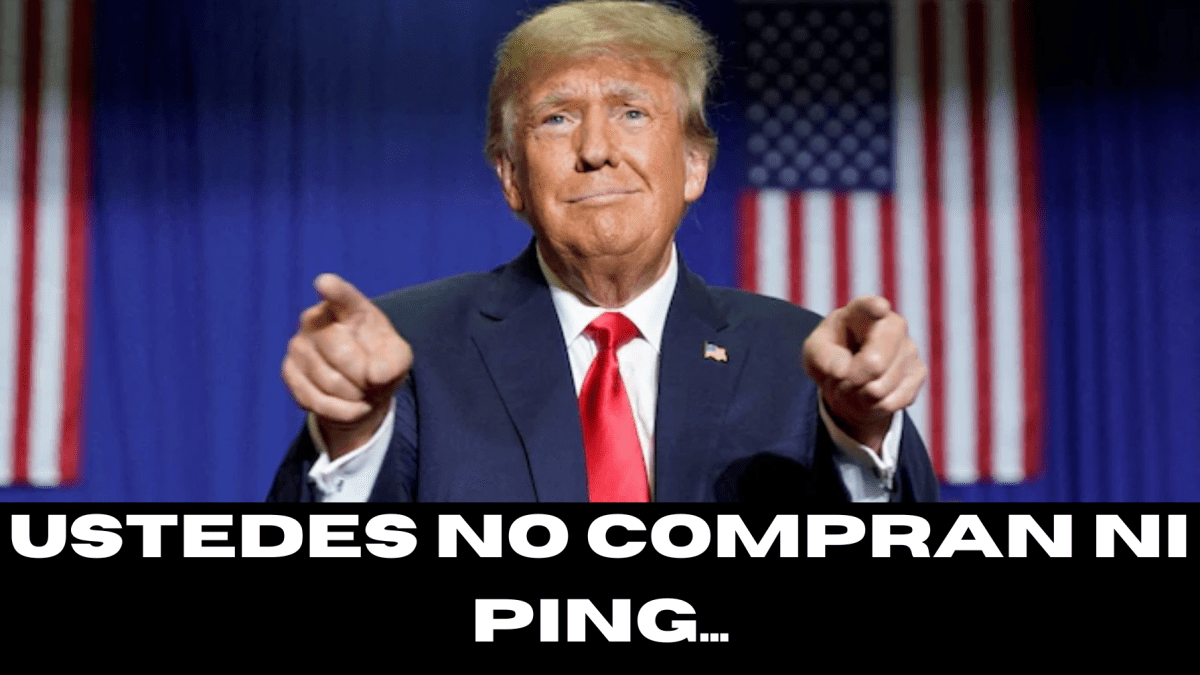 Dice Trump falsamente que Europa no compra nada de EE.UU. y exagera el déficit comercial con China.